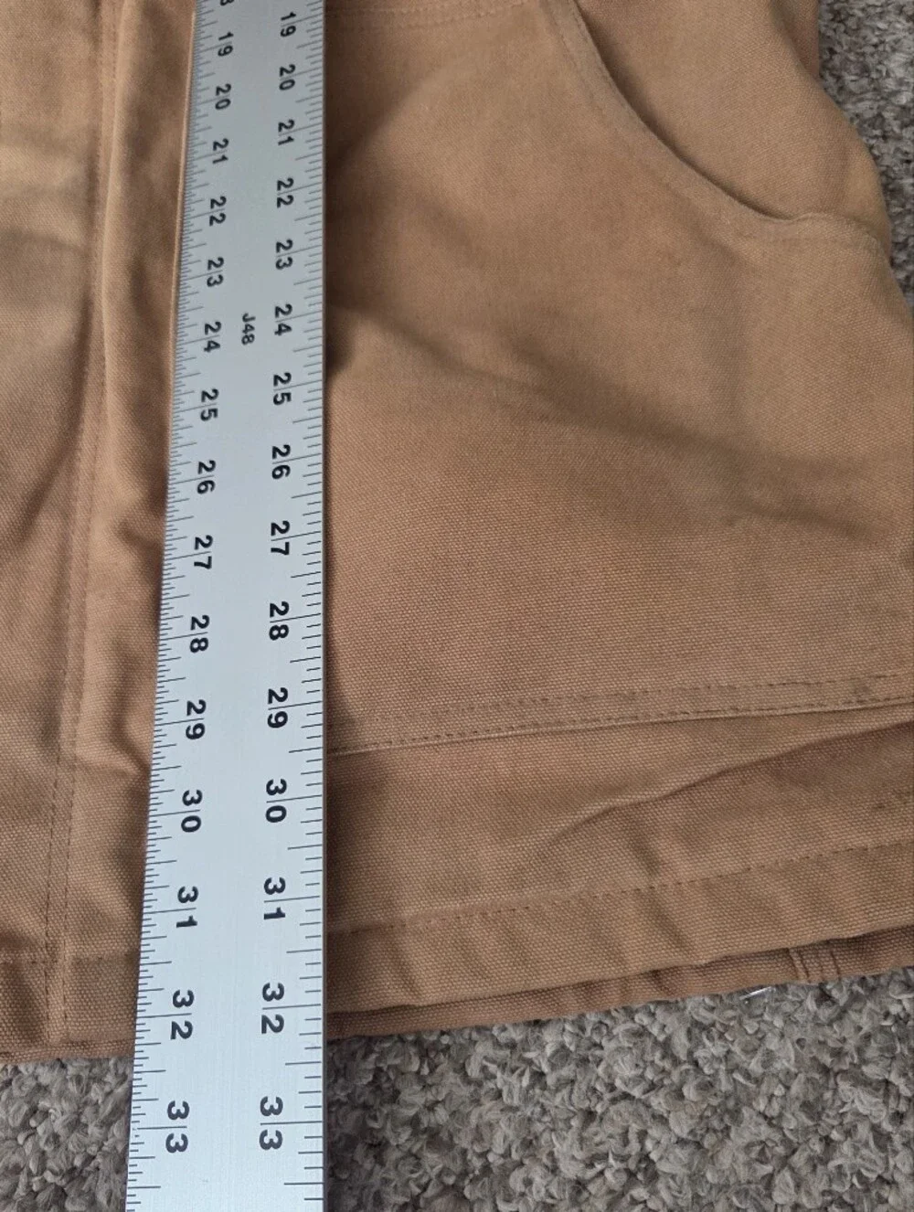 Vtg Carhartt Mens Barn Coat Sz 42 Brown Duck Canvas Blanket-Lined USA Union Made